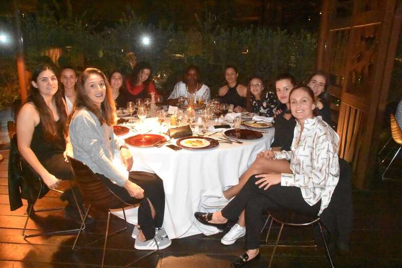 Momento de la cena del Rocasa que tuvo lugar el pasado viernes (Foto TA)